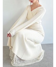 カシュクール」に該当するワンピース（長袖）ファッション通販 - ZOZOTOWN