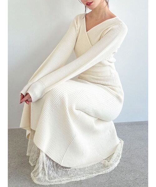 RESEXXY（リゼクシー）の「【WEB限定】カシュクールマーメイド