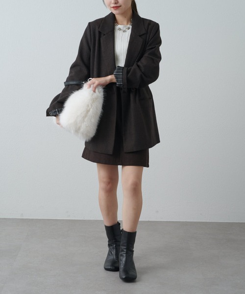 Lui's（ルイス）の「ヘリンボーン後ろベルトジャケット