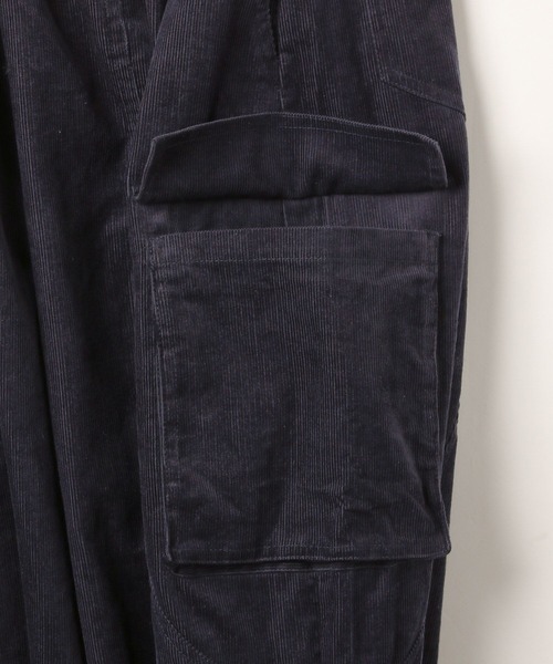 PBLIM（ページボーイリム）の「《UNNISEX》コーデュロイカーゴパンツ（カーゴパンツ・レディース・ネイビー/ブラウン・MEDIUM/LARGE）」の10枚目の写真