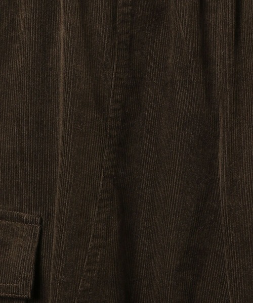 PBLIM（ページボーイリム）の「《UNNISEX》コーデュロイカーゴパンツ（カーゴパンツ・レディース・ネイビー/ブラウン・MEDIUM/LARGE）」の3枚目の写真