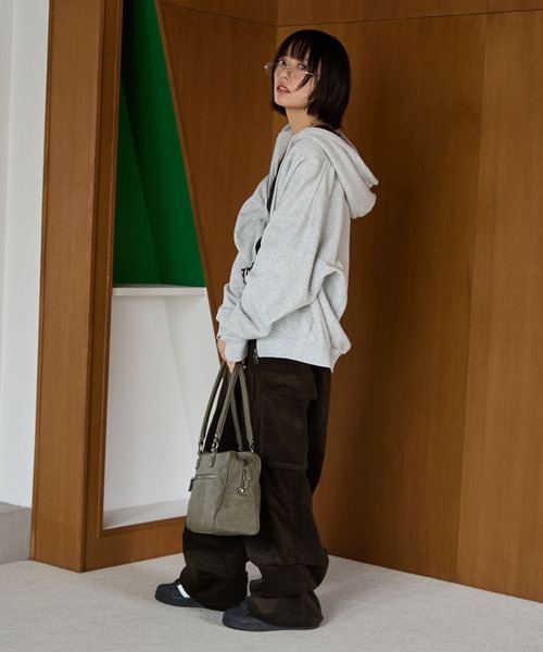 PBLIM（ページボーイリム）の「《UNNISEX》コーデュロイカーゴパンツ（カーゴパンツ・レディース・ネイビー/ブラウン・MEDIUM/LARGE）」の21枚目の写真