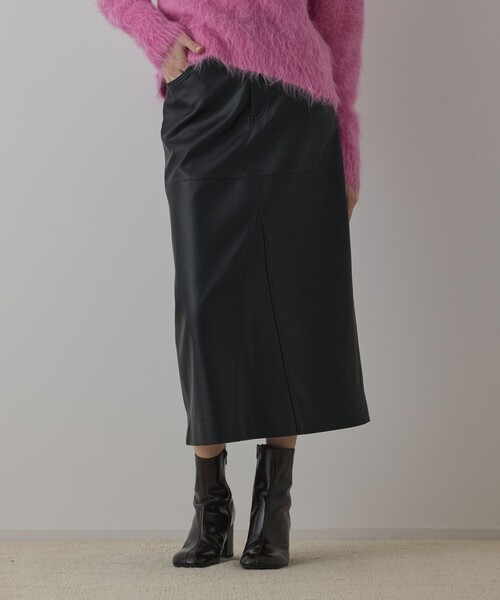 フェイクレザータイトスカート（スカート）｜Diagram（ダイアグラム