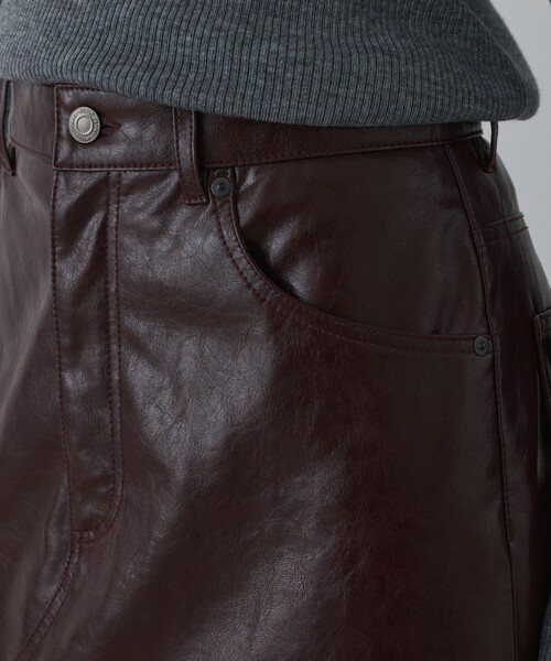 フェイクレザータイトスカート（スカート）｜Diagram（ダイアグラム