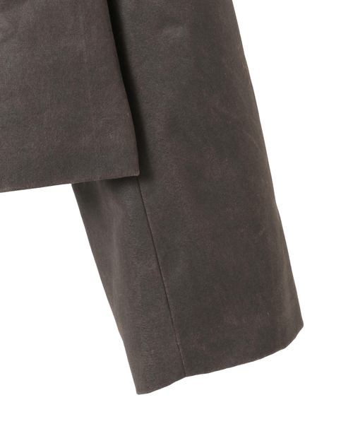 Tiara（ティアラ）の「ノーカラージャケット（ノーカラージャケット・レディース・ダークブラウン・FREE）」の4枚目の写真