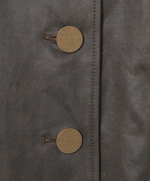 Tiara（ティアラ）の「ノーカラージャケット（ノーカラージャケット・レディース・ダークブラウン・FREE）」の7枚目の写真