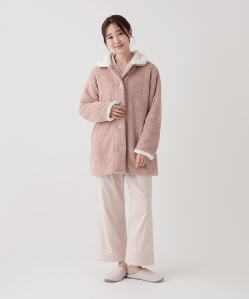 Afternoon Tea（アフタヌーンティー）の「オパールガウン（ガウン/バスローブ・レディース・ライトグレー/ピンク・ONE SIZE）」の5枚目の写真