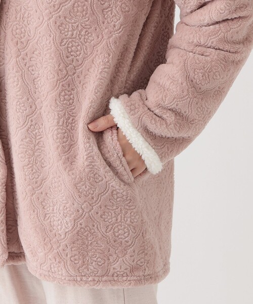 Afternoon Tea（アフタヌーンティー）の「オパールガウン（ガウン/バスローブ・レディース・ライトグレー/ピンク・ONE SIZE）」の6枚目の写真