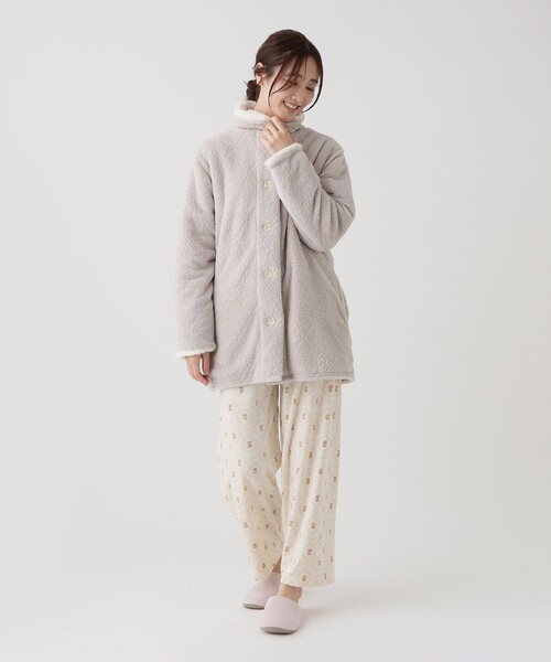 Afternoon Tea（アフタヌーンティー）の「オパールガウン（ガウン/バスローブ・レディース・ライトグレー/ピンク・ONE SIZE）」の8枚目の写真