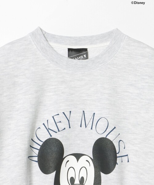セール】BEAMS T / MICKEY MOUSE CREWNECK SWEAT（スウェット