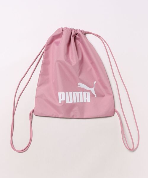 PUMA（プーマ）の「《PUMA》PUMA PHASE ｼﾞﾑ ｻｯｸ（エコバッグ/サブバッグ・メンズ・ブラック/ピンク/ネイビー/ピンク系その他・フリー）」の3枚目の写真