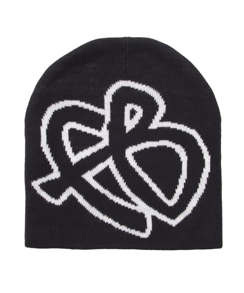 FUBU フブ FBロゴ ビッグ ビーニー ニット帽 帽子（ニットキャップ