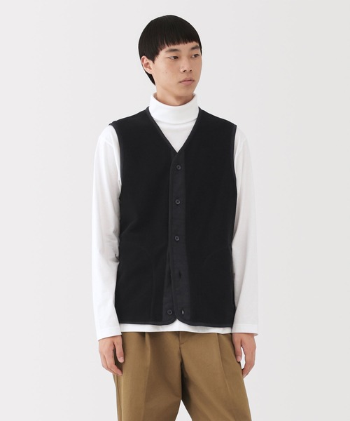 無印良品（ムジルシリョウヒン）の「紳士 素材に還るフリースベスト