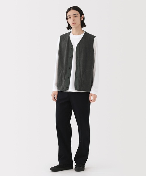 無印良品（ムジルシリョウヒン）の「紳士 素材に還るフリースベスト