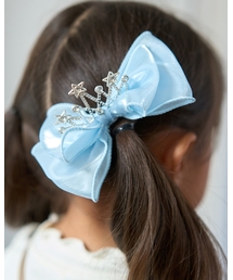 Lycee mine（リセマイン）の「【ハロウィン】ビッグリボンティアラ付きヘアクリップ（その他ヘアアクセサリー・キッズ）」