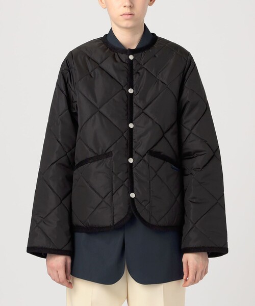 ラベンハム LAVENHAM ジャケット ブルゾン サイズ36USA パープル×ダークブラウン メンズ キルティング/春・秋物 身長・体型別で選ぶラベンハムサイズガイド for WOMEN ｜2020年度最新