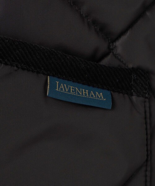 LAVENHAM（ラベンハム）の「【別注】LAVENHAM CREW NECK ジャケット（ブルゾン・レディース・ブラック・ 10）」の8枚目の写真