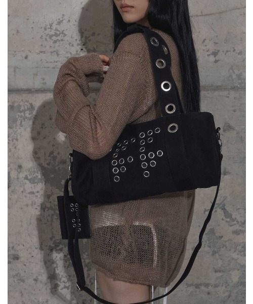 A'GEM/9 × .kom 『FANCY CLUB/ファンシークラブ』 FFFF EYELET DUFFLE