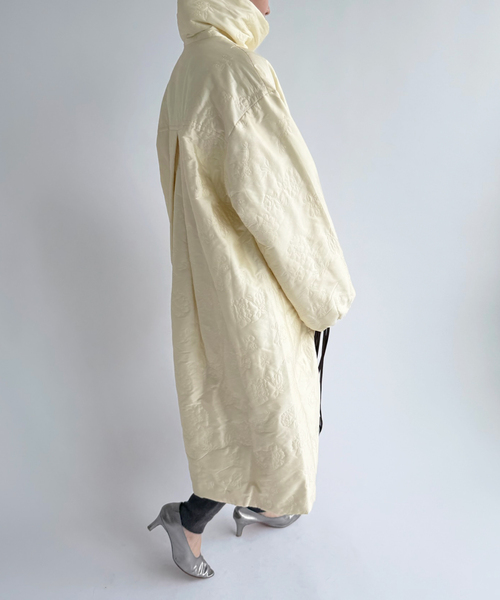 EDIT. FOR LULU（エディットフォールル）の「【ne Quittez pas/ヌキテパ】POLY DUPION FLOWER EMBROI（その他アウター・レディース・カーキ/ホワイト・FREE）」の22枚目の写真