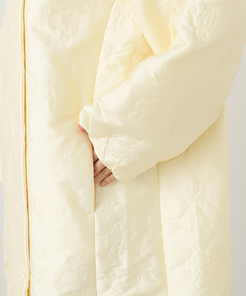 EDIT. FOR LULU（エディットフォールル）の「【ne Quittez pas/ヌキテパ】POLY DUPION FLOWER EMBROI（その他アウター・レディース・カーキ/ホワイト・FREE）」の10枚目の写真