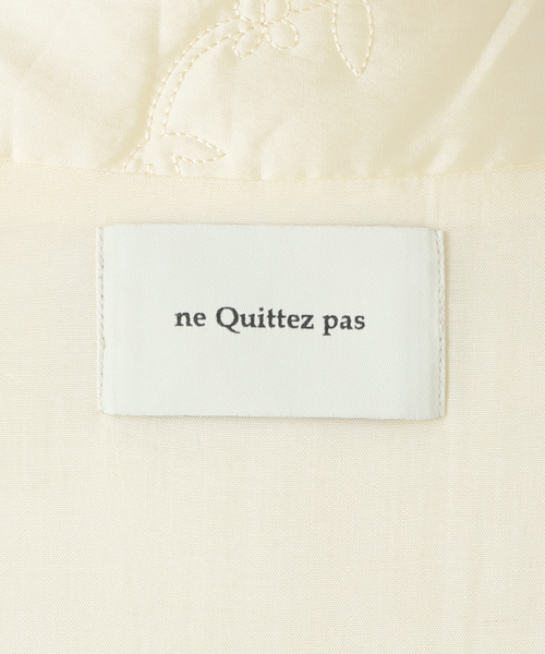 EDIT. FOR LULU（エディットフォールル）の「【ne Quittez pas/ヌキテパ】POLY DUPION FLOWER EMBROI（その他アウター・レディース・カーキ/ホワイト・FREE）」の15枚目の写真