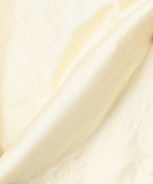 EDIT. FOR LULU（エディットフォールル）の「【ne Quittez pas/ヌキテパ】POLY DUPION FLOWER EMBROI（その他アウター・レディース・カーキ/ホワイト・FREE）」の17枚目の写真