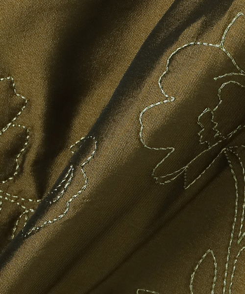 EDIT. FOR LULU（エディットフォールル）の「【ne Quittez pas/ヌキテパ】POLY DUPION FLOWER EMBROI（その他アウター・レディース・カーキ/ホワイト・FREE）」の21枚目の写真