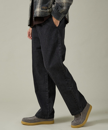 【DICKIES / ディッキーズ】TCツイル/デニム ワイドストレートパンツ（5422-9411）