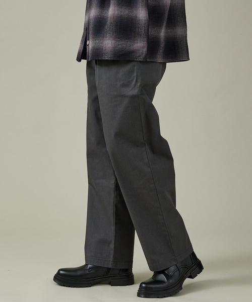 Dickies(ディッキーズ)の「【DICKIES / ディッキーズ】TCツイル/デニム ワイドストレートパンツ(5422-9411)(その他パンツ・メンズ・チャコールグレー/ブラック系その他/ブラック/ベージュ/ブルー系その他・M/L/XL)」の5枚目の写真