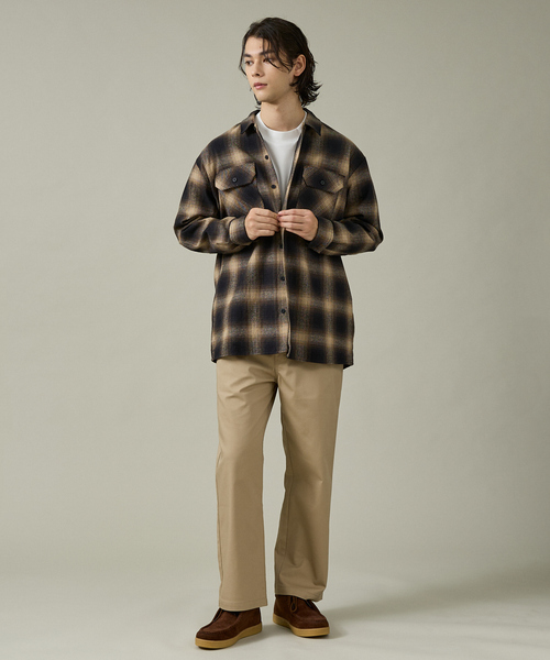 Dickies(ディッキーズ)の「【DICKIES / ディッキーズ】TCツイル/デニム ワイドストレートパンツ(5422-9411)(その他パンツ・メンズ・チャコールグレー/ブラック系その他/ブラック/ベージュ/ブルー系その他・M/L/XL)」の10枚目の写真