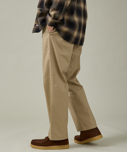 Dickies(ディッキーズ)の「【DICKIES / ディッキーズ】TCツイル/デニム ワイドストレートパンツ(5422-9411)(その他パンツ・メンズ・チャコールグレー/ブラック系その他/ブラック/ベージュ/ブルー系その他・M/L/XL)」の12枚目の写真