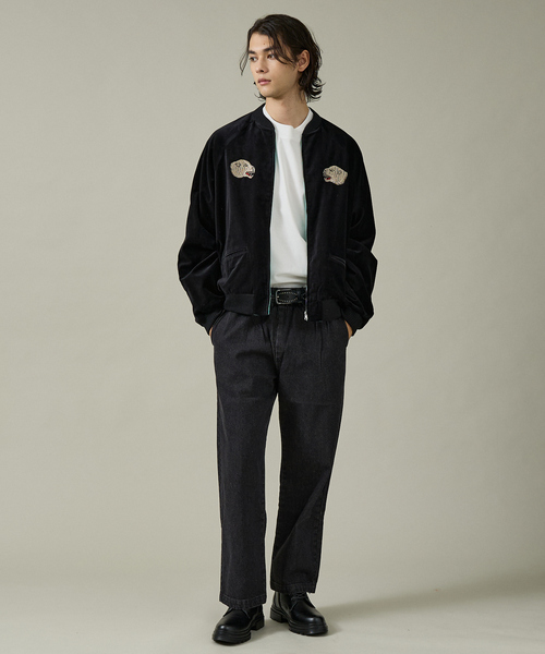 Dickies(ディッキーズ)の「【DICKIES / ディッキーズ】TCツイル/デニム ワイドストレートパンツ(5422-9411)(その他パンツ・メンズ・チャコールグレー/ブラック系その他/ブラック/ベージュ/ブルー系その他・M/L/XL)」の17枚目の写真