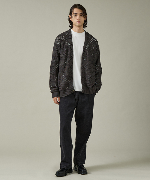 Dickies(ディッキーズ)の「【DICKIES / ディッキーズ】TCツイル/デニム ワイドストレートパンツ(5422-9411)(その他パンツ・メンズ・チャコールグレー/ブラック系その他/ブラック/ベージュ/ブルー系その他・M/L/XL)」の19枚目の写真