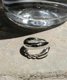 Soierie | ボールチェーン イヤーカフ ピンキーリング / Ball chain earcuff pinky ring(リング)