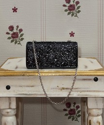 CHARLES & KEITH | Paffuto パフート シークイン チェーンハンドルロングウォレット(財布)