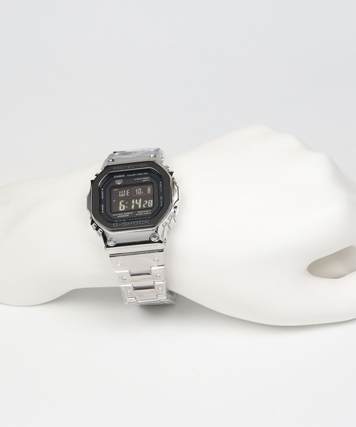 G-SHOCK(ジーショック)の「フルメタルケース / スマートフォンリンク&電波ソーラー / GMW-B5000BT-1JF(デジタル腕時計・メンズ・ブラック×シルバー・FREE)」の21枚目の写真