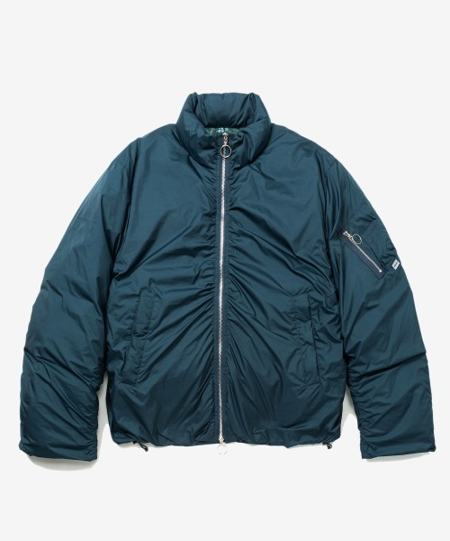 rehacer(レアセル)の「rehacer : Volume MA-1 Down Jacket / ボリューム MA-1 ダウンジャケット(ダウンジャケット/コート・レディース・グリーン/ブラック・SMALL)」の21枚目の写真