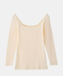 tutuanna(チュチュアンナ)の綿100%スクエアネック8分袖(インナーウェア/肌着)