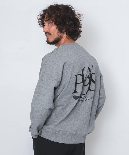 URBAN RESEARCH Sonny Label(アーバンリサーチサニーレーベル)の「OOPS 裏起毛バックロゴスウェット(スウェット・メンズ・グリーン/グレー/ブラック・MEDIUM/LARGE/X-LARGE)」の3枚目の写真