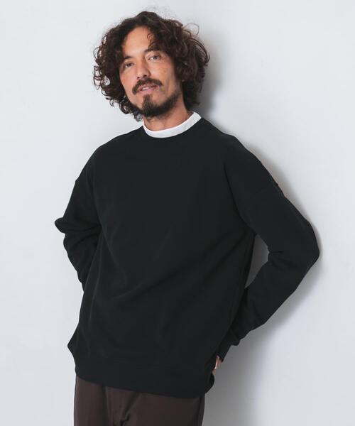 URBAN RESEARCH Sonny Label(アーバンリサーチサニーレーベル)の「OOPS 裏起毛バックロゴスウェット(スウェット・メンズ・グリーン/グレー/ブラック・MEDIUM/LARGE/X-LARGE)」の14枚目の写真
