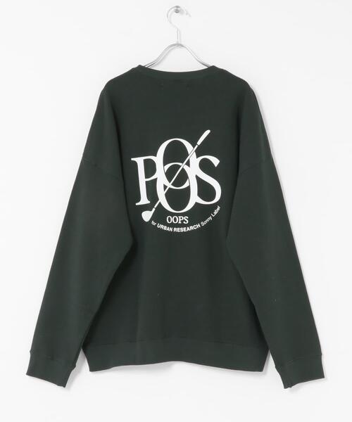 URBAN RESEARCH Sonny Label(アーバンリサーチサニーレーベル)の「OOPS 裏起毛バックロゴスウェット(スウェット・メンズ・グリーン/グレー/ブラック・MEDIUM/LARGE/X-LARGE)」の15枚目の写真