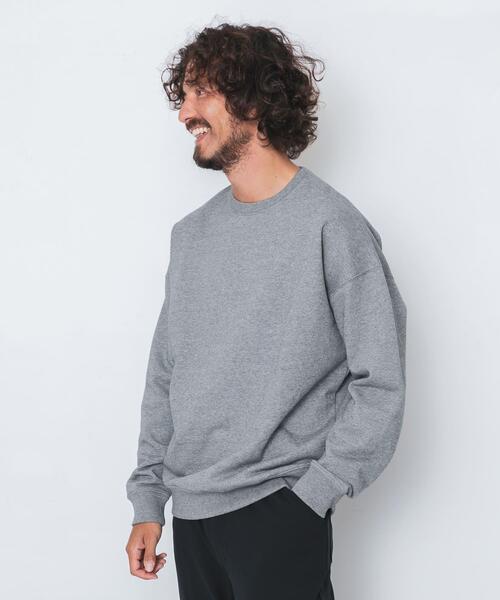 URBAN RESEARCH Sonny Label(アーバンリサーチサニーレーベル)の「OOPS 裏起毛バックロゴスウェット(スウェット・メンズ・グリーン/グレー/ブラック・MEDIUM/LARGE/X-LARGE)」の19枚目の写真