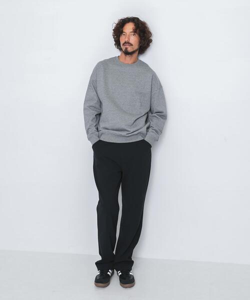 URBAN RESEARCH Sonny Label(アーバンリサーチサニーレーベル)の「OOPS 裏起毛バックロゴスウェット(スウェット・メンズ・グリーン/グレー/ブラック・MEDIUM/LARGE/X-LARGE)」の21枚目の写真
