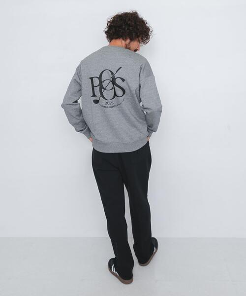 URBAN RESEARCH Sonny Label(アーバンリサーチサニーレーベル)の「OOPS 裏起毛バックロゴスウェット(スウェット・メンズ・グリーン/グレー/ブラック・MEDIUM/LARGE/X-LARGE)」の22枚目の写真