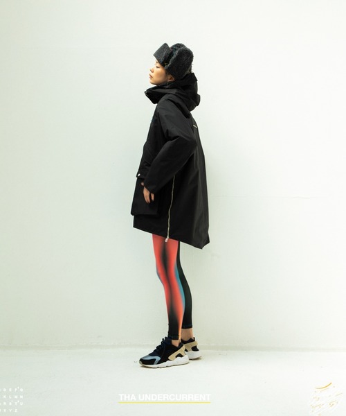 STOF（ストフ）の「STOF/ストフ/WOOL MIX PULLOVER COAT（モッズコート・メンズ・ブラック・M/S）」の4枚目の写真