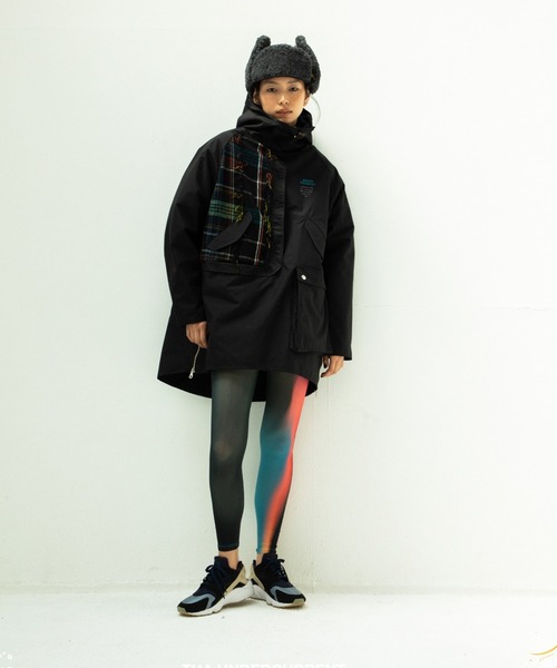 STOF（ストフ）の「STOF/ストフ/WOOL MIX PULLOVER COAT（モッズコート・メンズ・ブラック・M/S）」の6枚目の写真