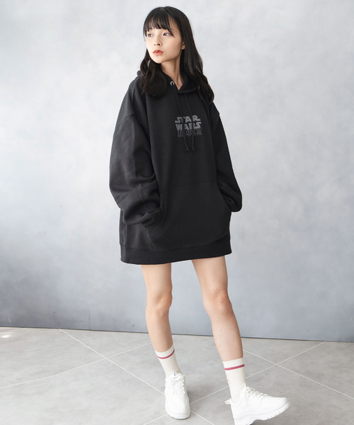 STAR WARS（スターウォーズ）の「スター・ウォーズ エピソード3 シスの復讐 裏起毛パーカー Star Wars Episode III Revenge of the Sith（パーカー・メンズ・ブラック・M/L）」の9枚目の写真