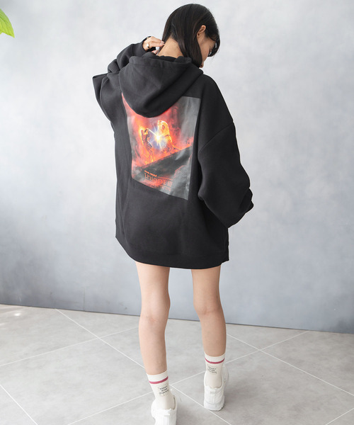 STAR WARS（スターウォーズ）の「スター・ウォーズ エピソード3 シスの復讐 裏起毛パーカー Star Wars Episode III Revenge of the Sith（パーカー・メンズ・ブラック・M/L）」の6枚目の写真