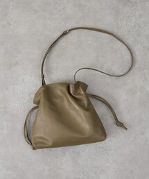 レザーキンチャクポシェット ショルダーバッグ