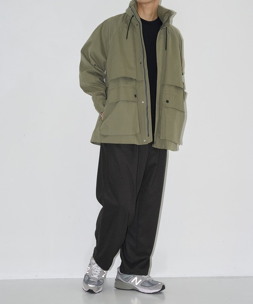 CITY TOKYO（シティトウキョウ）の「【CITY TOKYO/シティートーキョー】Warm-flex ﾜｲﾄﾞﾃｰﾊﾟｰﾄﾞﾊﾟﾝﾂ（スラックス・メンズ・ブラック/ダークブラウン・1/2）」の12枚目の写真